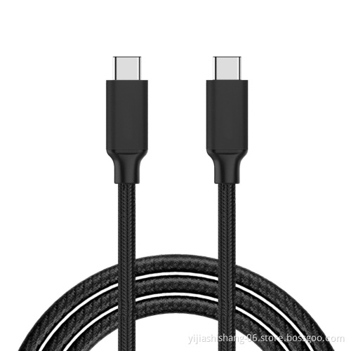 Factory Directly Wholesale 3.1 USB C To USB C Charging Cable 1m length